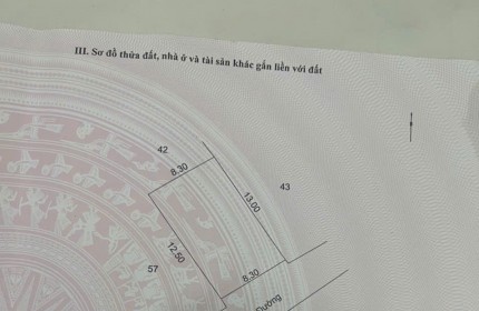 Bán đất giáp khu đấu giá 105m  đường rộng 5m cách vành đai 4 khoảng 300 giá đầu tư